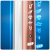 Oral-B Genius 9000 Rose Gold Elektromos fogkefe (CrossAction fejjel)